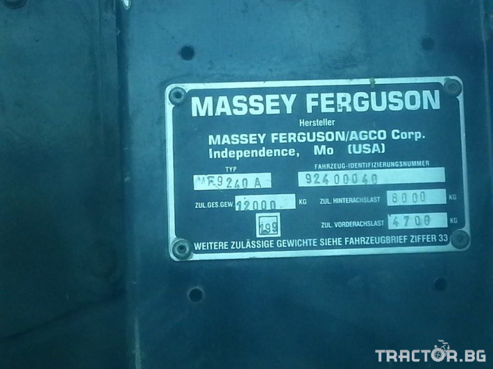 Massey Ferguson 9240
